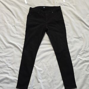 Gap Black True Skinny Denim Size 14/32T